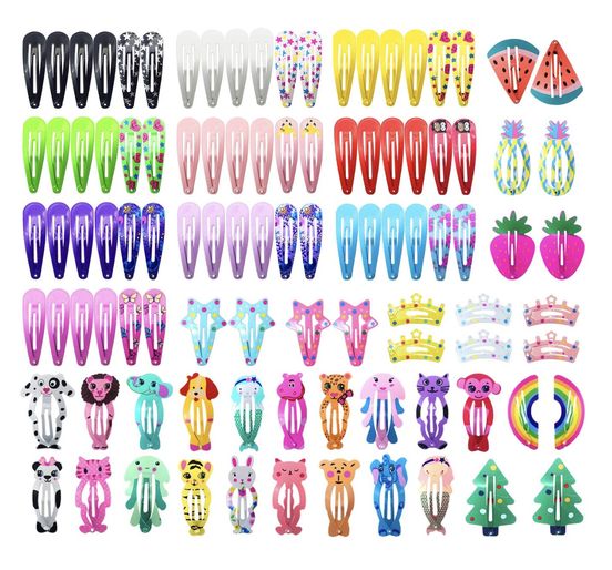set of 100 Funtopia Hair Clips