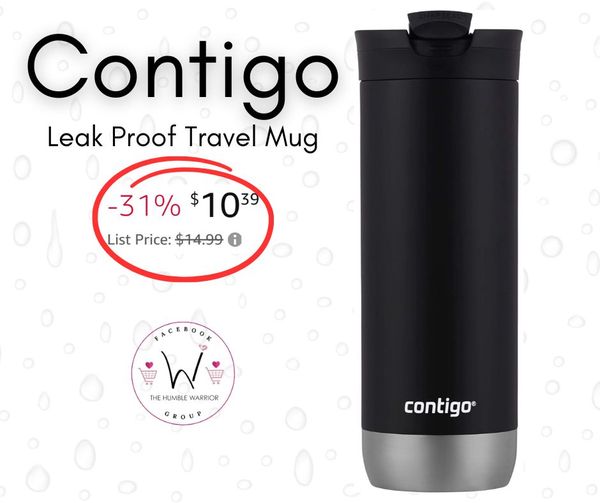 Contigo Huron Vacuum-Insulated Stainless Steel Travel Mug