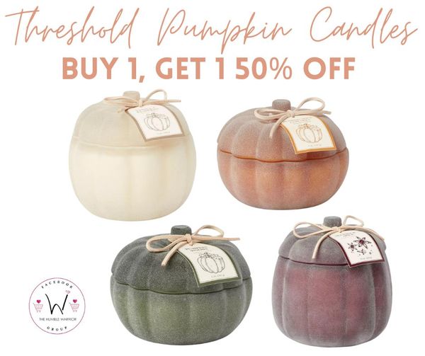 Threshold Pumpkin Candles