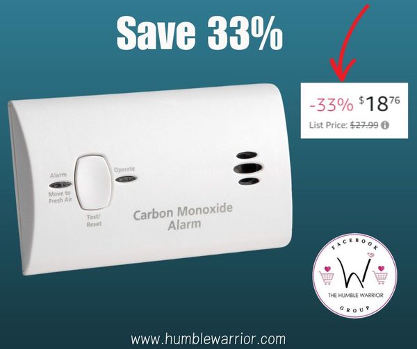 Kidde Battery Powered Carbon Monoxide Detector