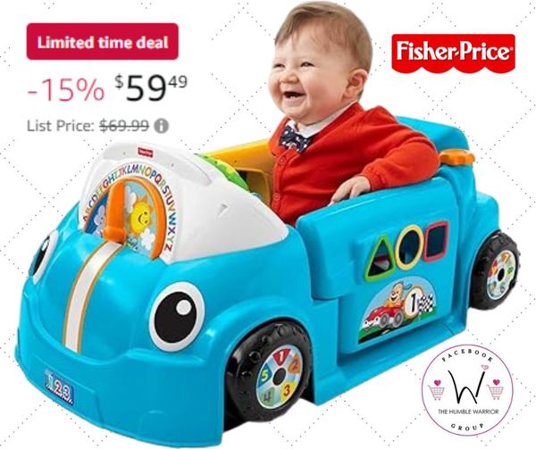 Fisher-Price Laugh & Learn Crawl Around Car