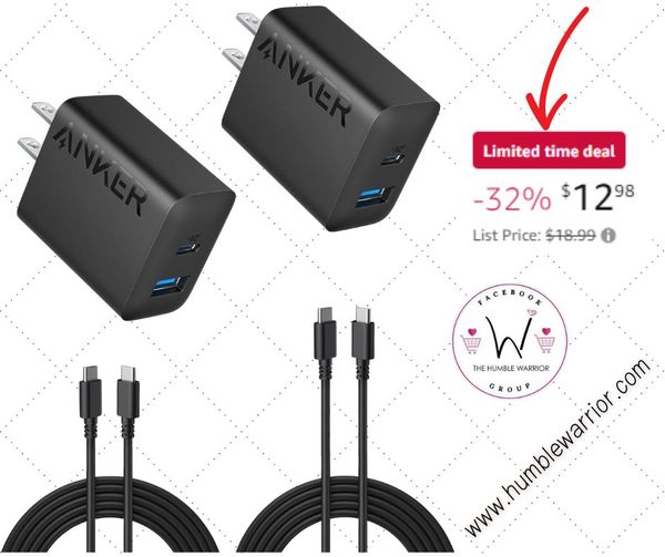 Anker iPhone 16 Charger 2-pack
