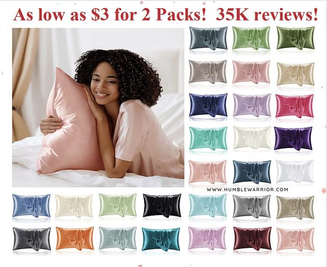 satin BEDELITE pillowcases