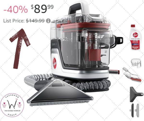 Hoover CleanSlate Plus Portable Carpet