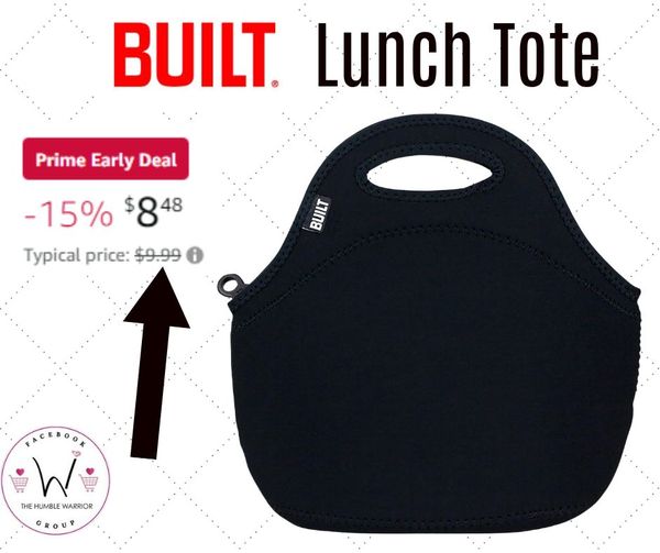 Soft Neoprene Lunch Tote Bag