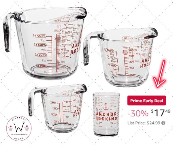 Anchor Hocking Glass Measuring Cups