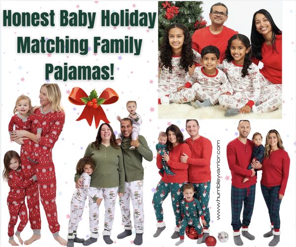 HonestBaby Family Matching Holiday Pajamas