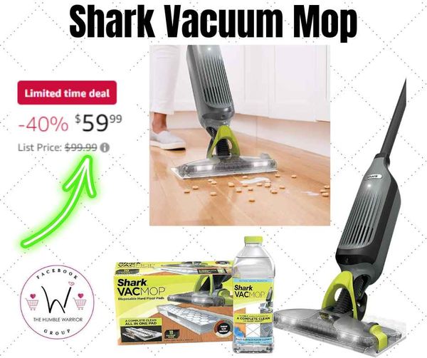 Shark VACMOP Pro Cordless Hard Floor Vacuum Mop