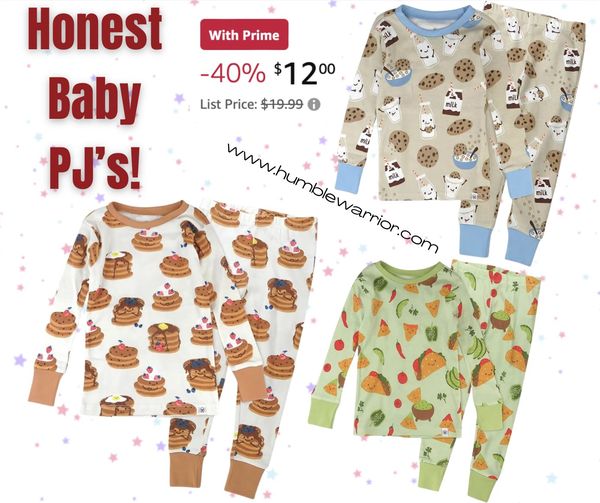 pajamas from Honest Baby
