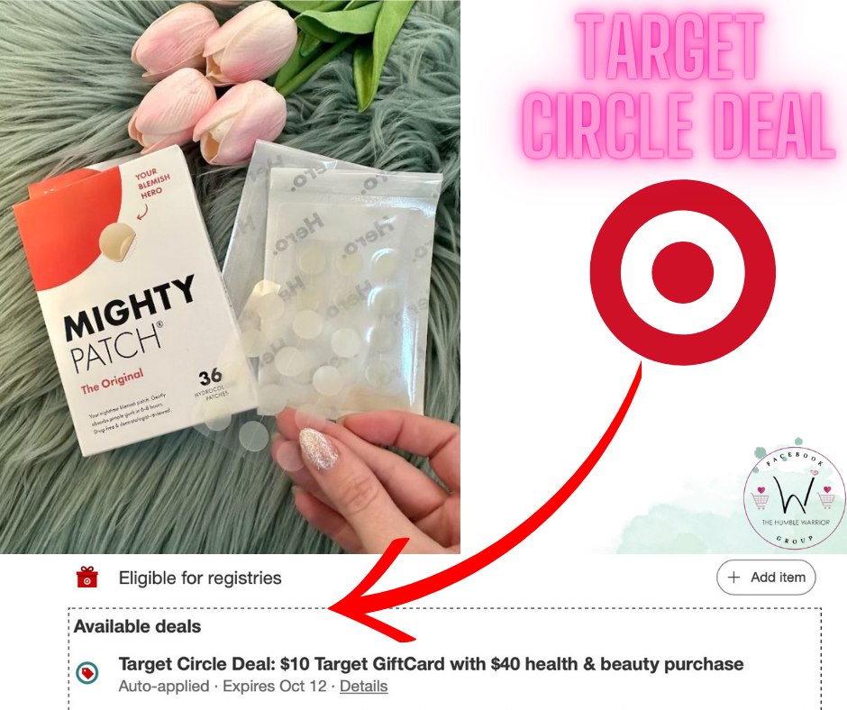 Target Circle Week-Pimple Patches