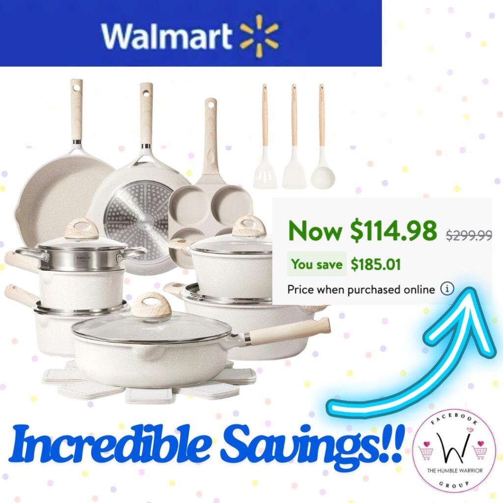 Incredible Savings on the 16 Piece Pots and Pans