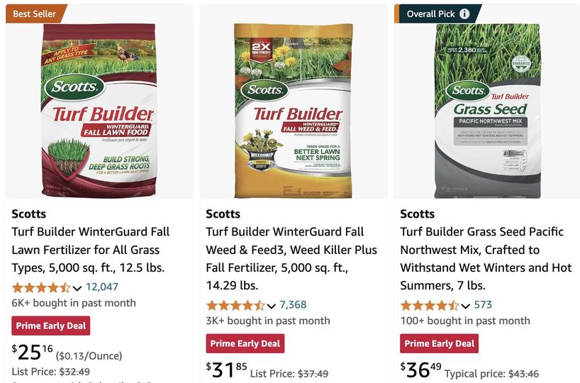 Scotts products