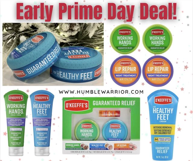 O’Keeffe’s healthy feet, hand and lip repair
