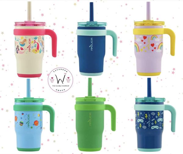 REDUCE 14 oz Coldee Tumbler with Handle for Kids