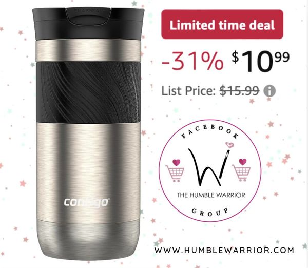 Contigo Byron Vacuum-Insulated Stainless Steel Travel Mug