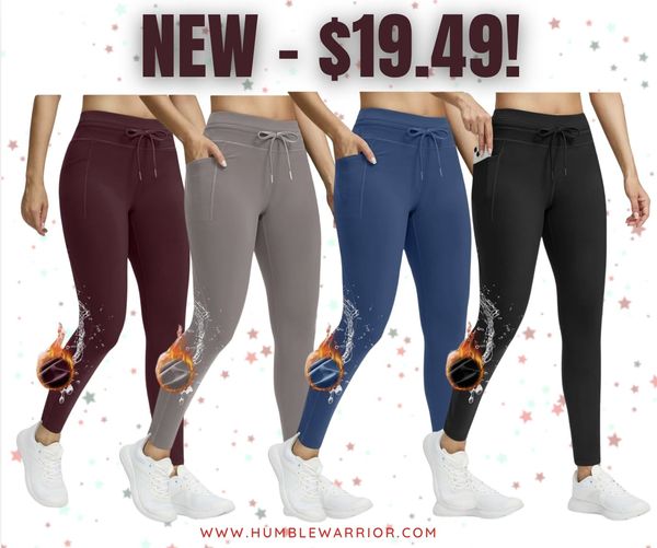 Comfort waist joggers