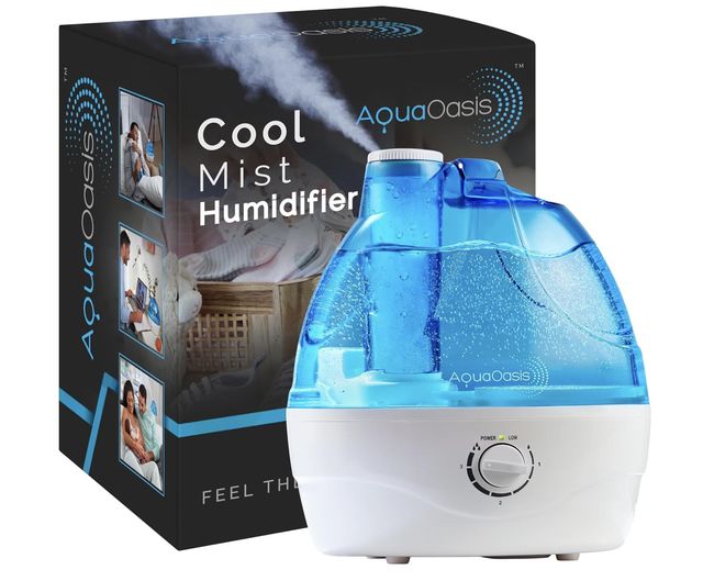 AquaOasis Cool Mist Humidifier Quiet