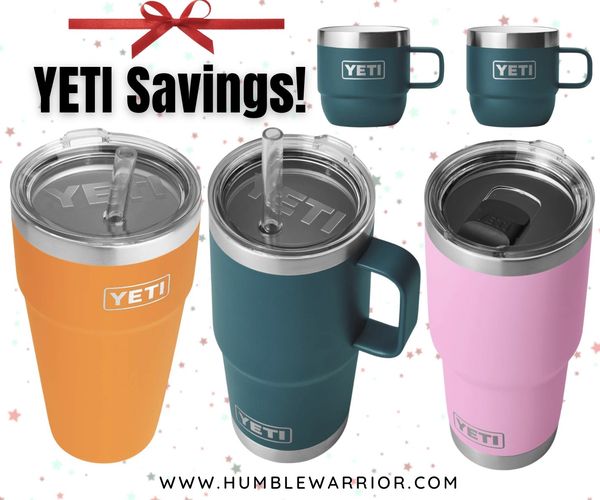 Save 20 perc on select Yeti items!