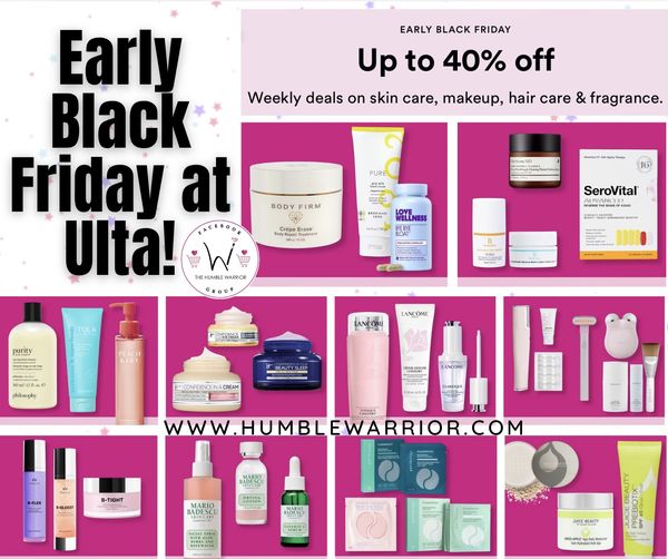 early Black Friday sale at Ulta!