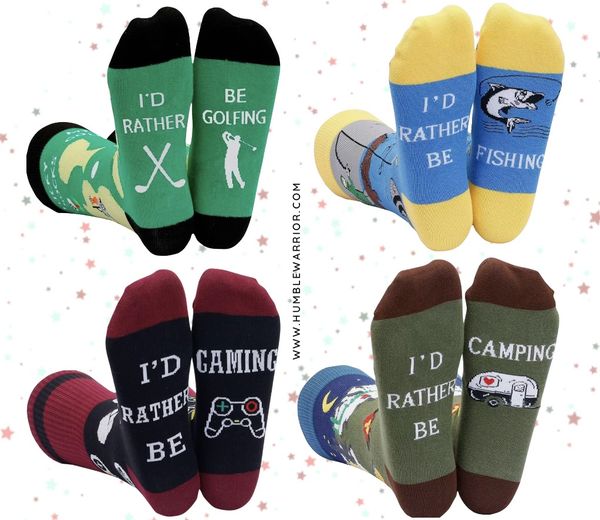 I’d Rather Be Funny Dress Socks