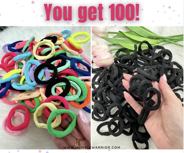 seamless hair ties