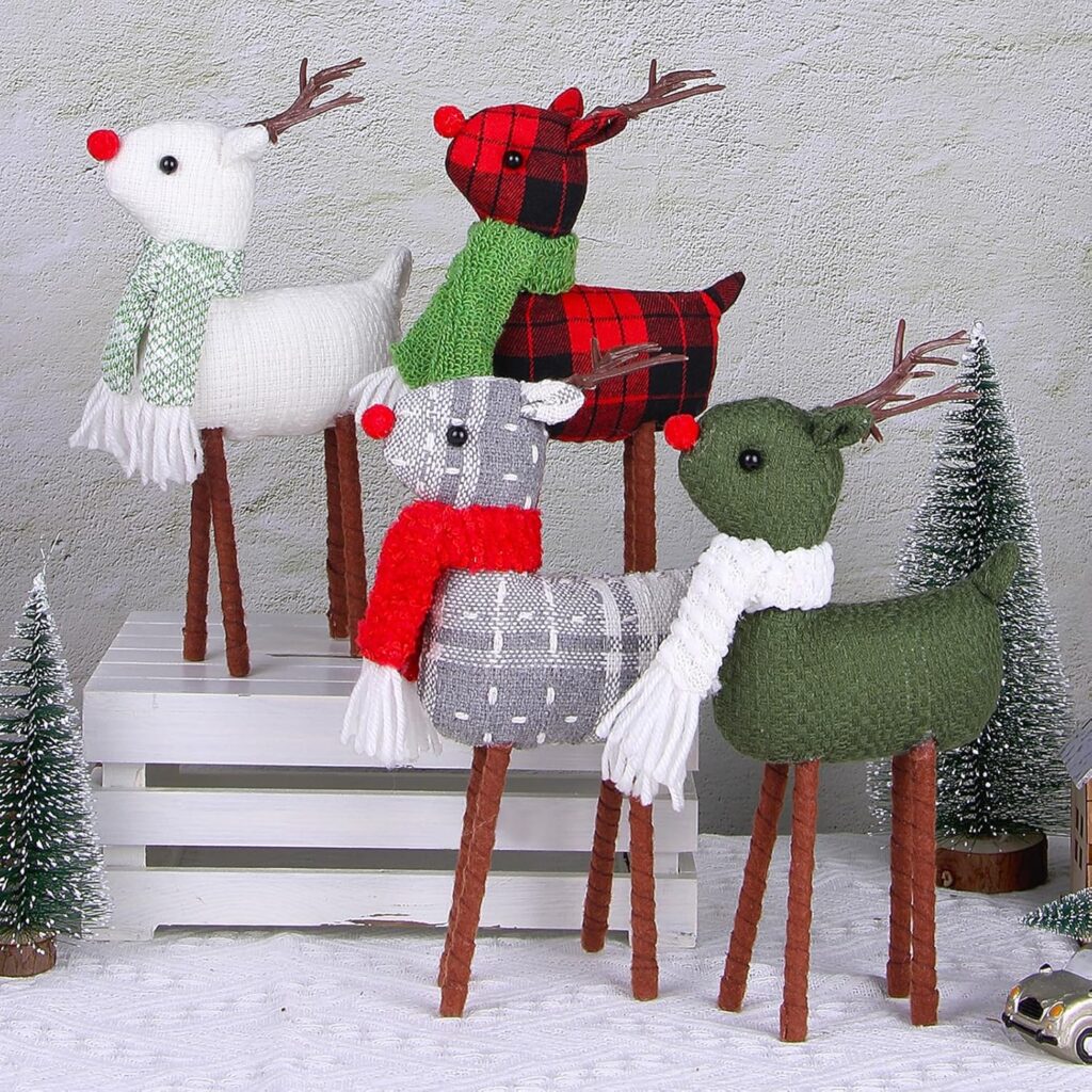 Standing reindeer decors!