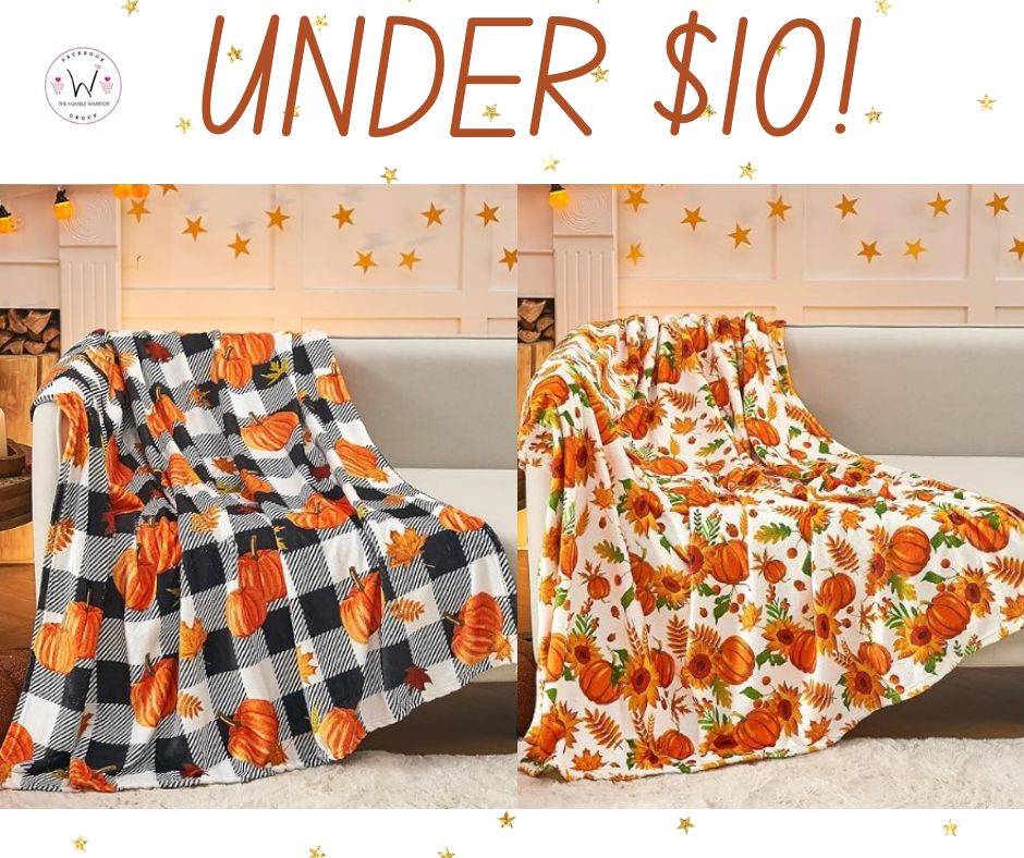 Fall 50”x60” Throw Blankets!
