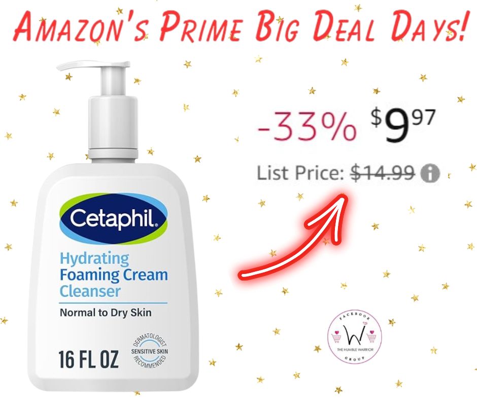 Cetaphil Hydrating Foaming Cream Cleanser Face Wash!