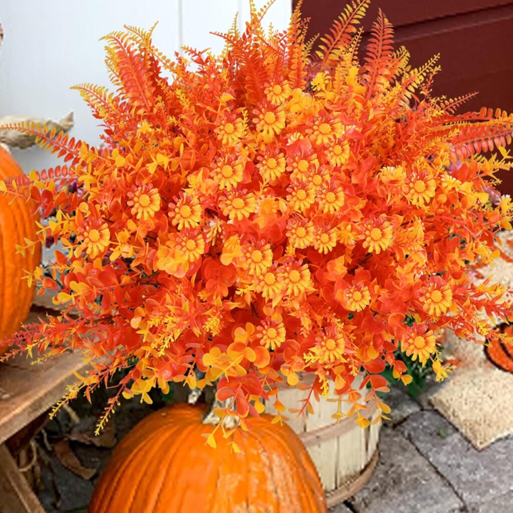 16 Bundles of Artificial Fall Flowers