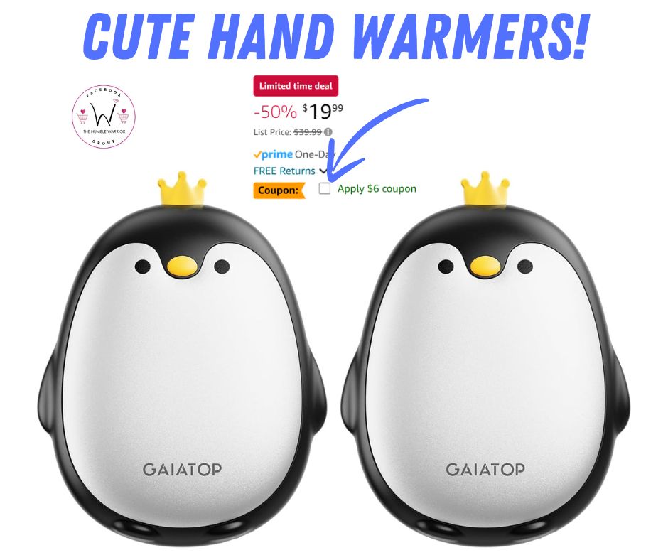 Rechargeable Penguin Hand Warmers