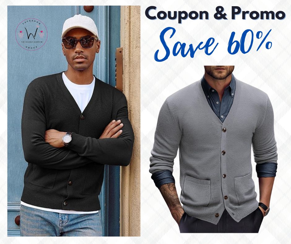 Men’s Casual Cardigan Sweater