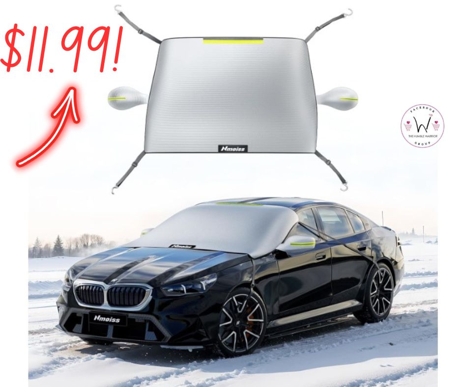 Windshield snow and ice cover for most cars and SUV!