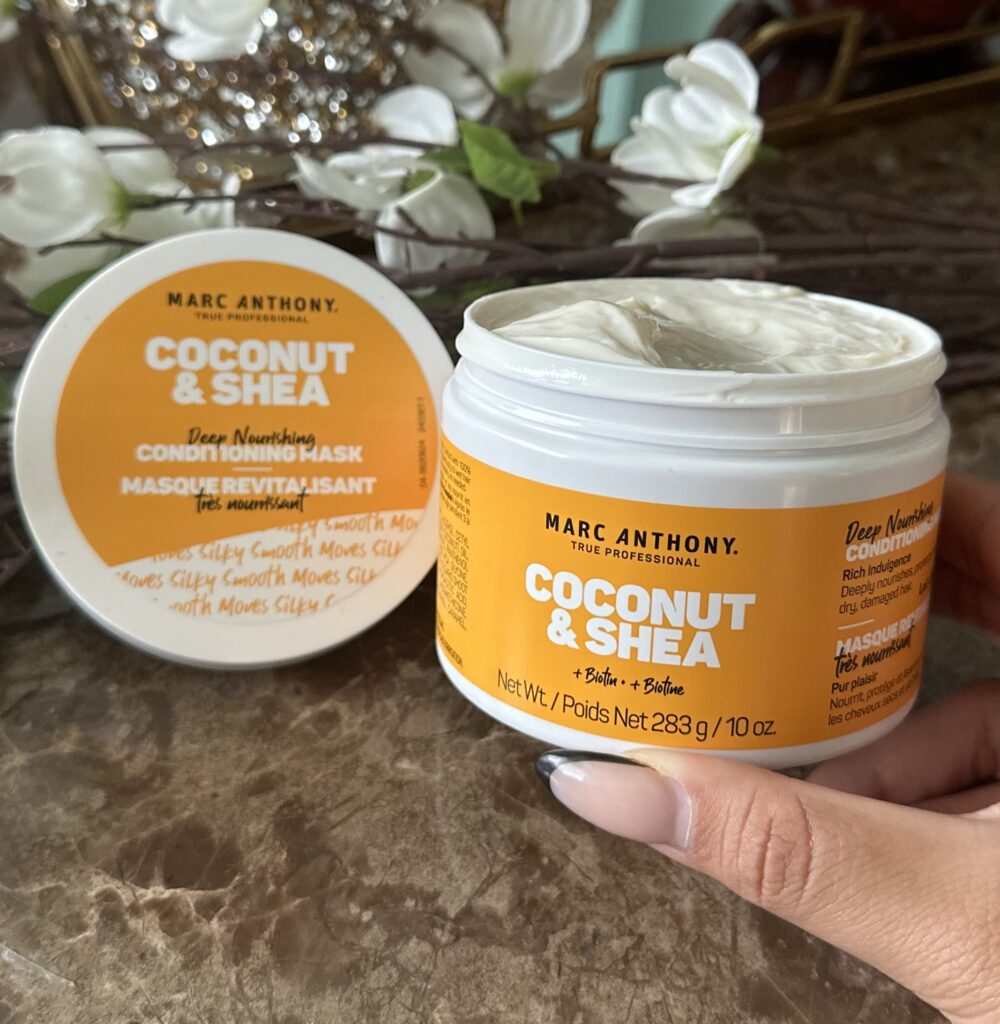 The Marc Anthony Coconut & Shea Deep Nourishing Conditioning Mask!