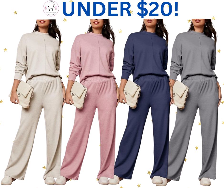 2 Piece Knit Tracksuit/Lounge Set from Dokotoo!