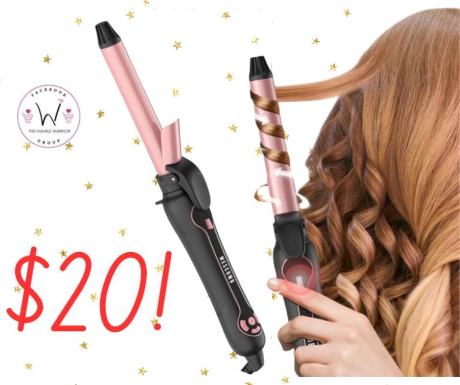 Automatic Rotating Curling Iron!