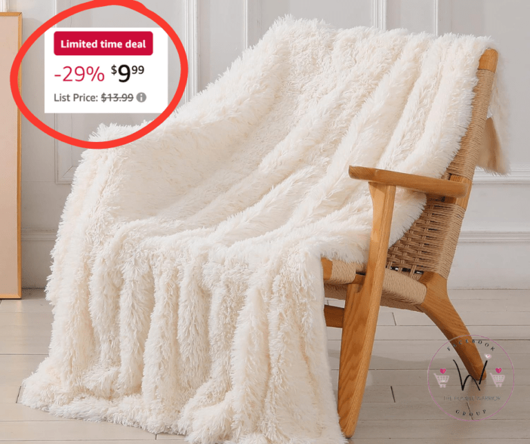 Perfect Hostess Gift-Throw Blanket on Lightning