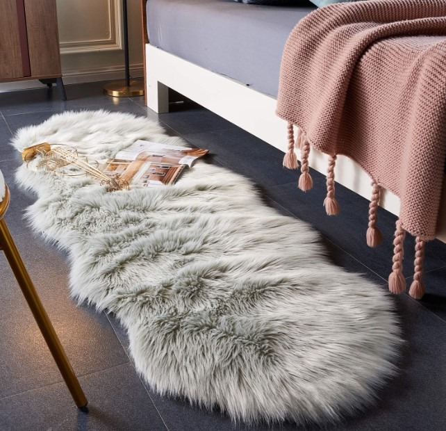 Ultra Soft Faux Fur Area Rug!