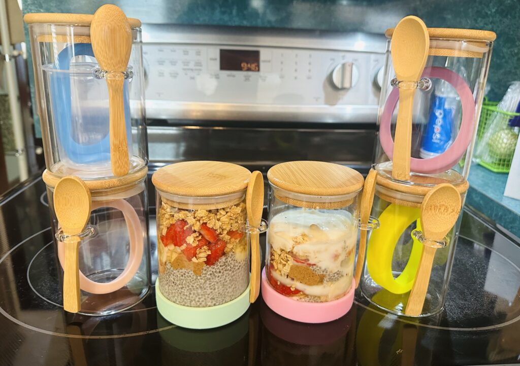 6-pack of Glass Jars!