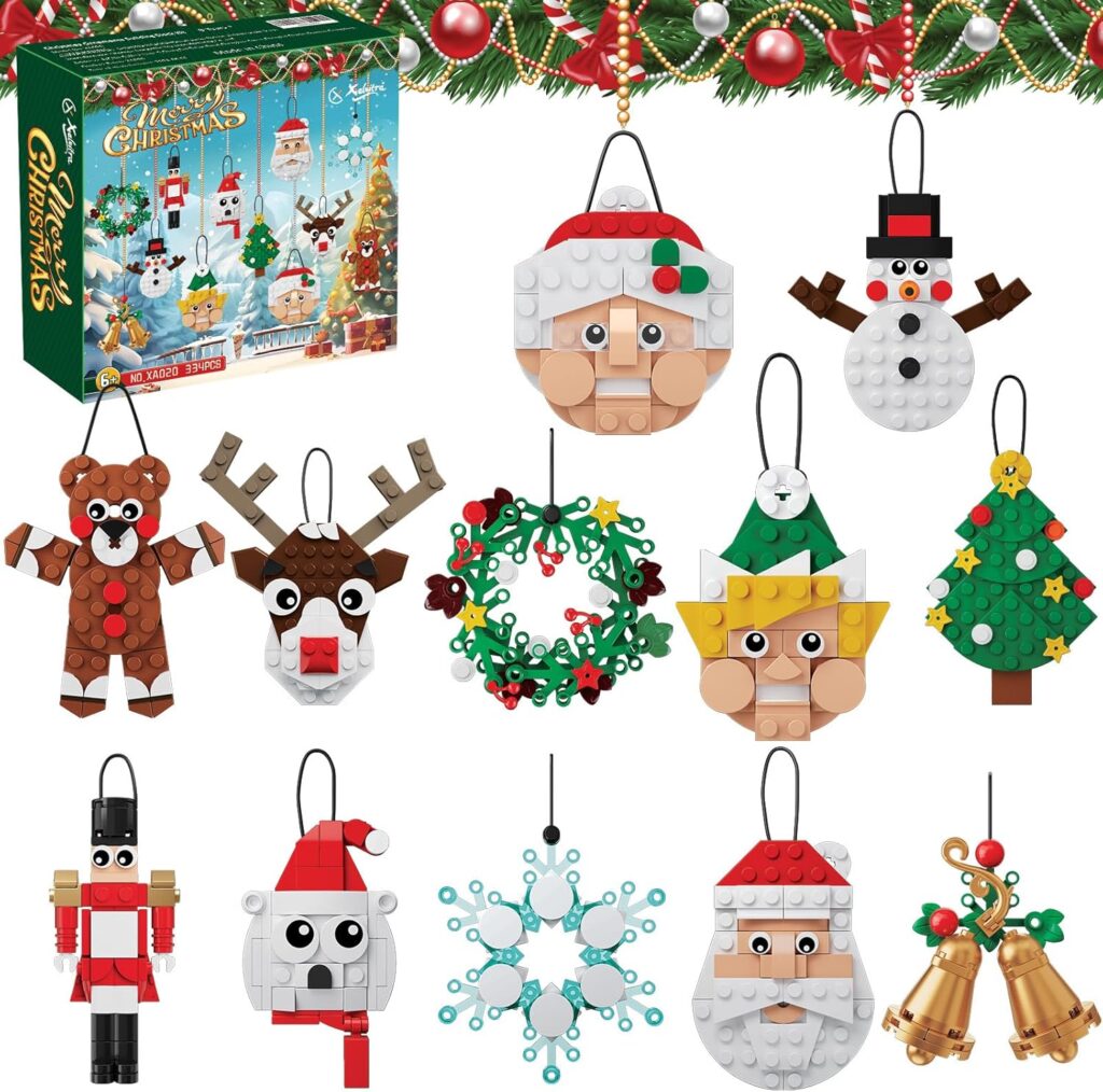 The Christmas Ornaments Building Blocks Set!