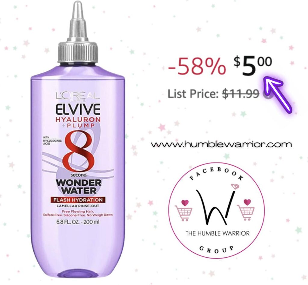 L’Oreal Paris Elvive Hyaluron Plump Water!