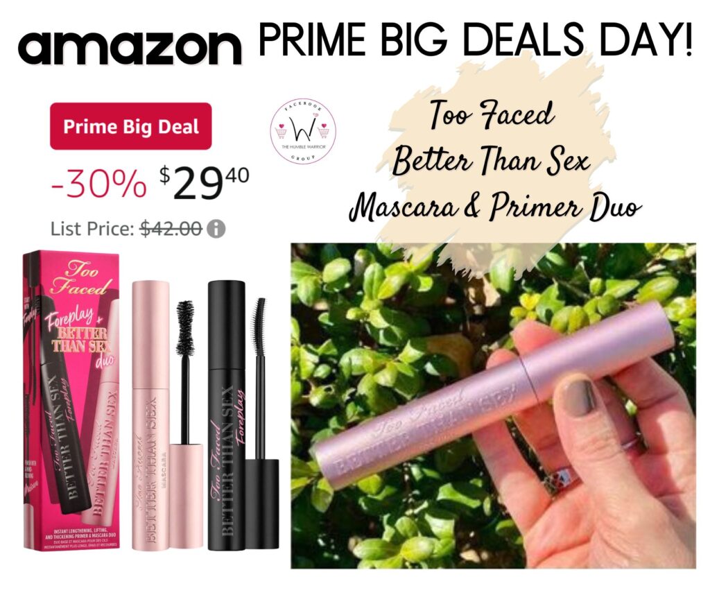 Too Faced Better Than Sex Mascara AND Primer Duo