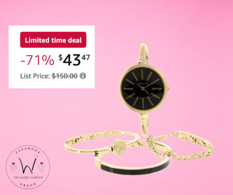 Ah-Mazing Savings on this Anne Klein watch and bracelet set