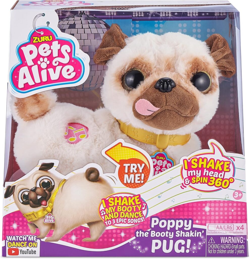 The New Pets Alive Poppy The Booty Shakin’ Pug!