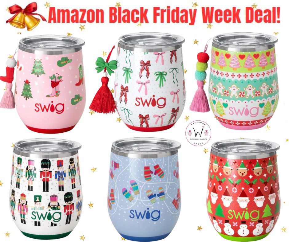 Swig Life 12oz Stemless Insulated Tumbler with Lids!