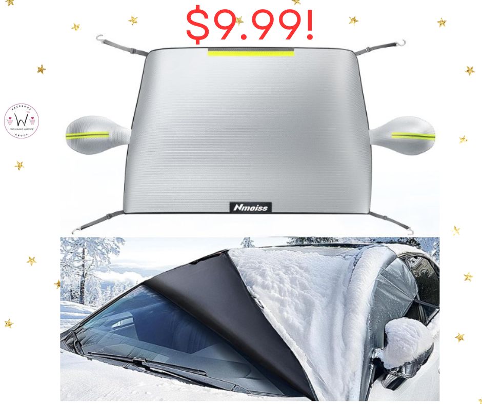 Windshield snow and ice cover for most cars and SUV!