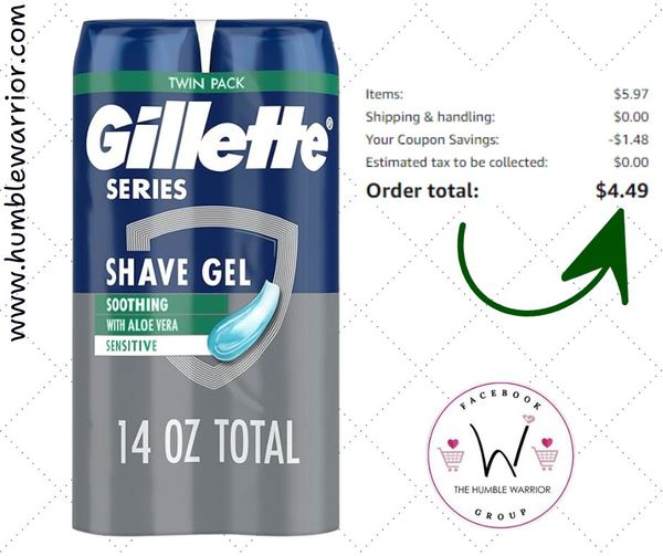 Gillette Series 3X Action Shave Gel