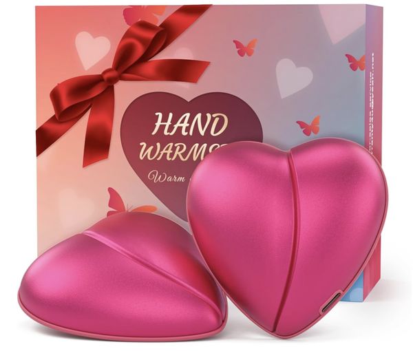 set of two hand warmers