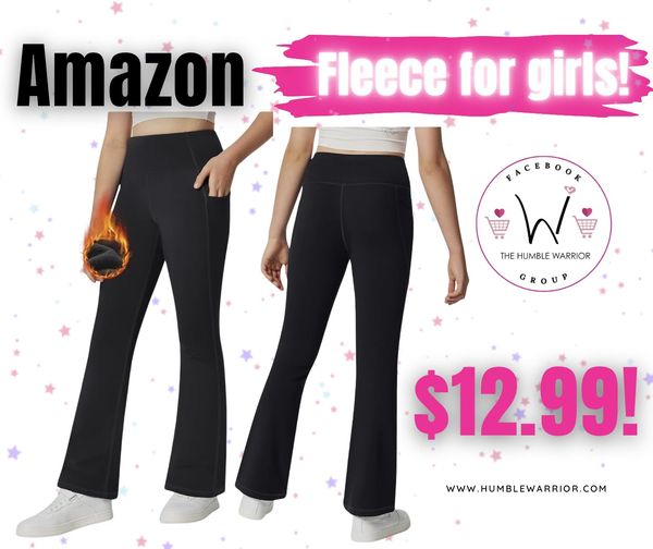 fleece lined flares