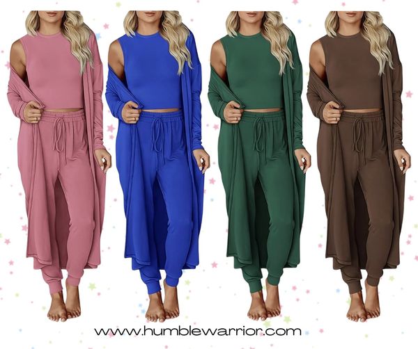 three piece set from KIRUNDO