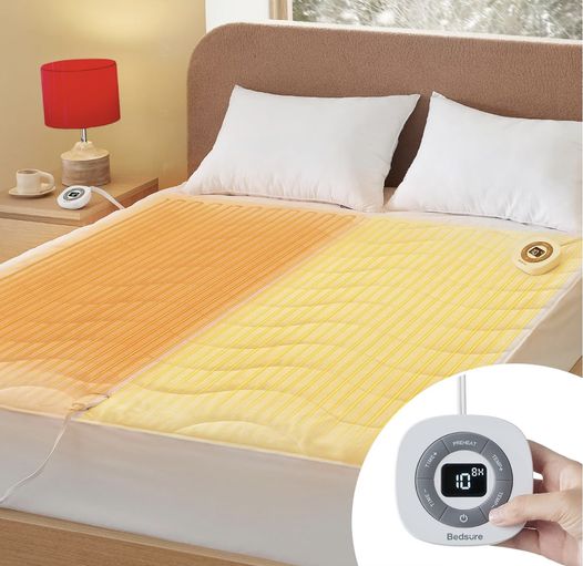 Bedsure dual controlled heating mattress